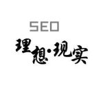 SEO经验分享：理想与现实！