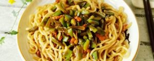 豆角捞面条怎么做好吃