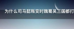 为什么司马懿叛变时魏蜀吴三国都打不过司马懿